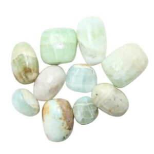 Tumbled Aqua Calcite Crystal